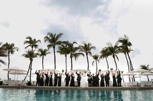 Wedding Party at Royal Poinciana Golf Club in Naples, Florida