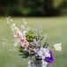 Wildflower-Filled Mason Jar Rustic Centerpieces