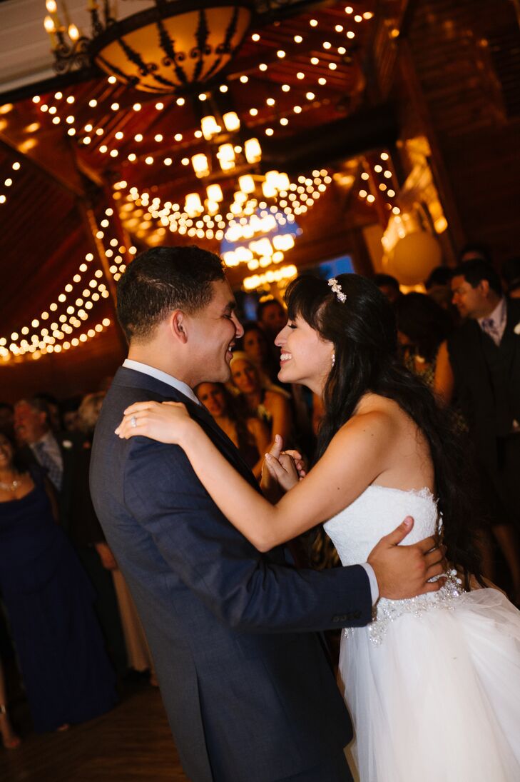 First Dance at Festive Spring Wedding