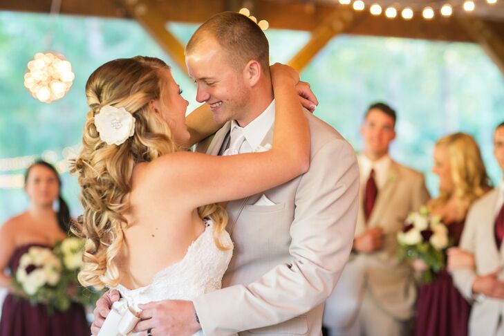 In order to support their community, the couple served drinks purchased from local breweries and wineries.