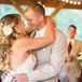 In order to support their community, the couple served drinks purchased from local breweries and wineries.