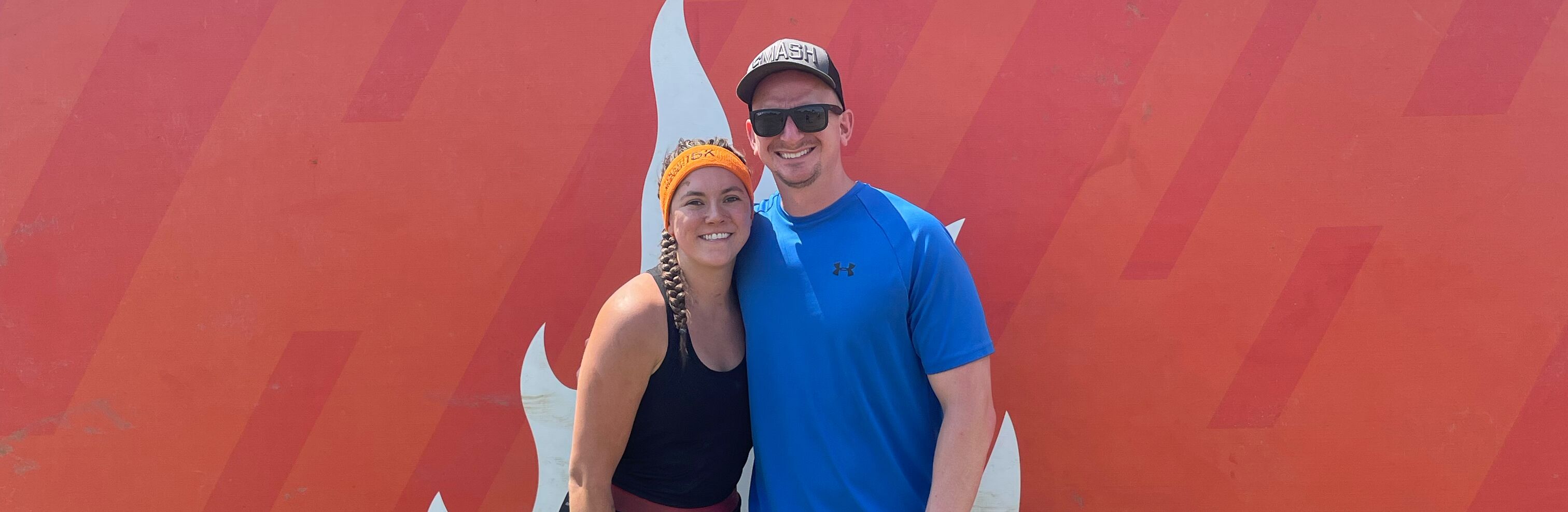 Picture of Rebekah’s first tough Mudder 