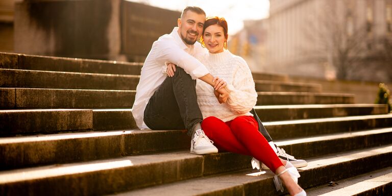 Caitlin & Eric Home Page Banner