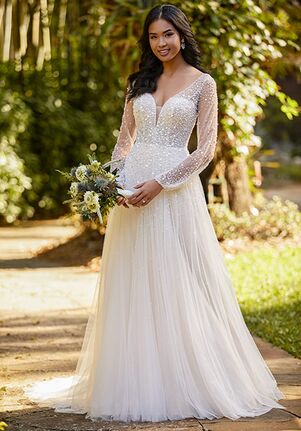 Essense of Australia D3216 Ball Gown Wedding Dress