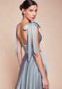 Ladivine 7499 V-Neck and Plunge Bridesmaid Dress - thumbnail - 3