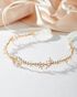 AW Bridal AW BRIDAL Gold Leaves Bridal Headpieces Wedding Headband Hair Pieces Pearl Wedding Hair Accessories for Brides Flower Girl Headpiece (Gold) Gold Headband - thumbnail - 3