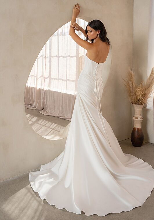 KITTY CHEN VESPER, H2631 Mermaid and Trumpet Wedding Dress - 3