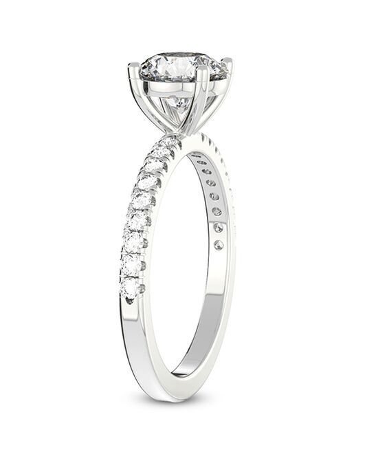 Friendly Diamonds Elegant Princess, Asscher, Cushion, Emerald, Heart, Marquise, Pear, Radiant, Round, Oval Cut Engagement Ring - 4