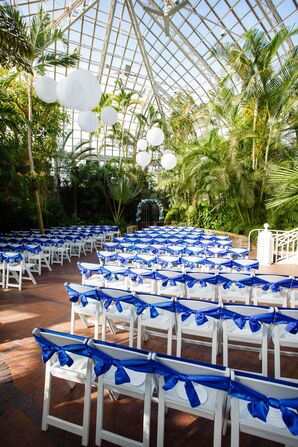 Lush Conservatory Ceremony Space