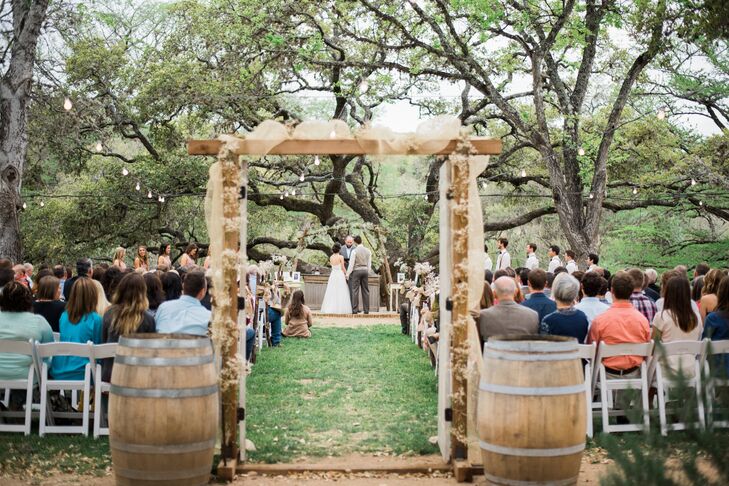 Jada and Ryan took every opportunity to customize their ceremony. They lit candles in honor of their grandparents, who couldn’t be there, had family and friends playing and singing songs during special moments, took communion together and wrote their own vows. Every detail was so special and personal.