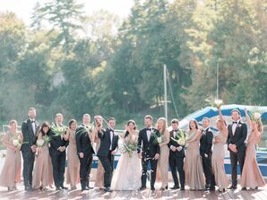 Wedding Party at Basin Harbor Club in Vergennes, Vermont