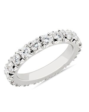 Blue Nile 600890P08 Platinum Wedding Ring