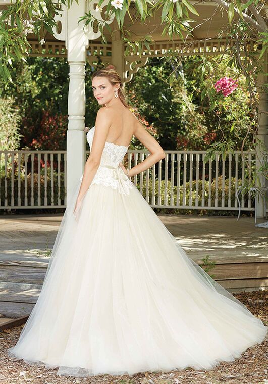 Casablanca Bridal Style 2282 Hydrangea Ball Gown Wedding Dress - 3