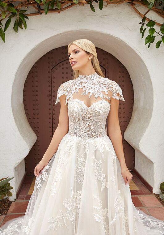 Beloved by Casablanca Bridal BL374 Dakota A-Line Wedding Dress - 2