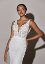 Justin Alexander Signature Euphoria Fit-and-Flare Wedding Dress - thumbnail - 2