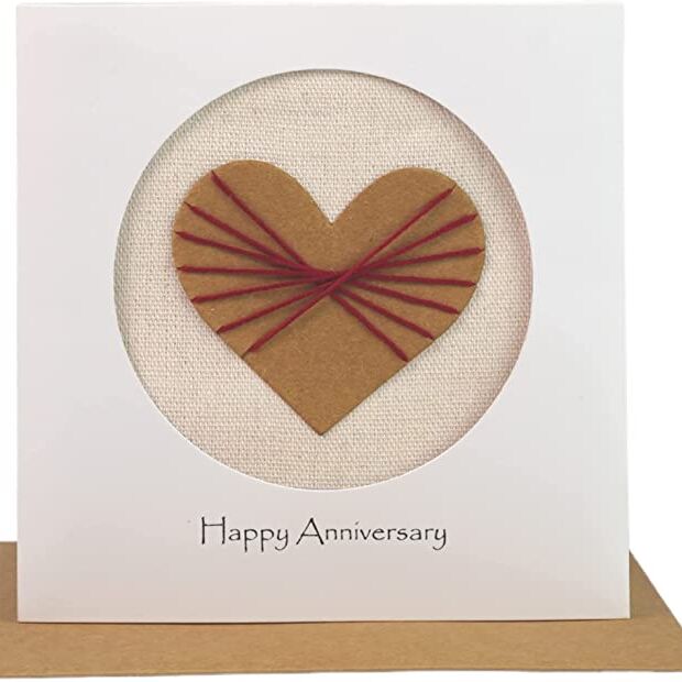 cotton anniversary card