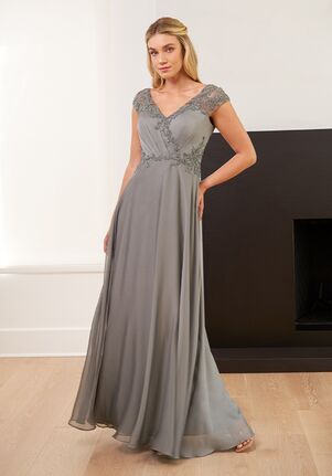 Jade Couture Mother of the Bride by Jasmine K268013 Silver Mother Of The Bride Dress