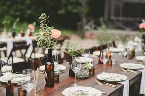 Simple Wooden Farm Tables