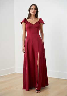 B2 Bridesmaids by Jasmine B253066 Scoop Bridesmaid Dress