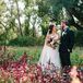 Bride and Groom at Minimony in Colorado