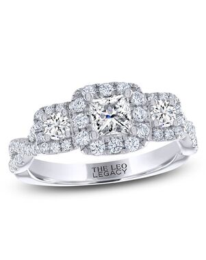 Kay Jewelers Unique Princess Cut Engagement Ring