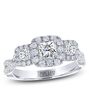 Kay Jewelers Unique Princess Cut Engagement Ring - thumbnail - 1