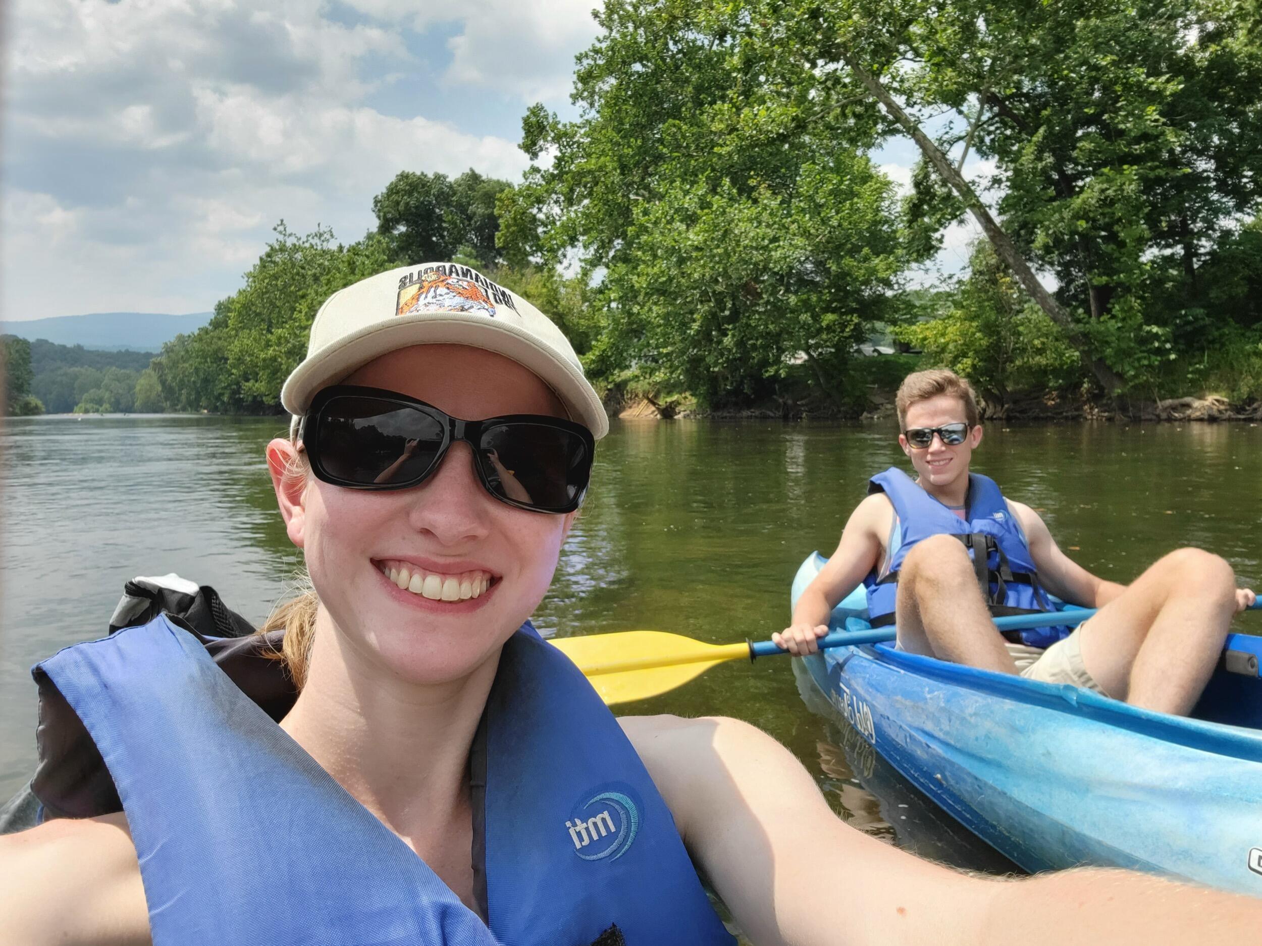Kayaking in Shenandoah National Park