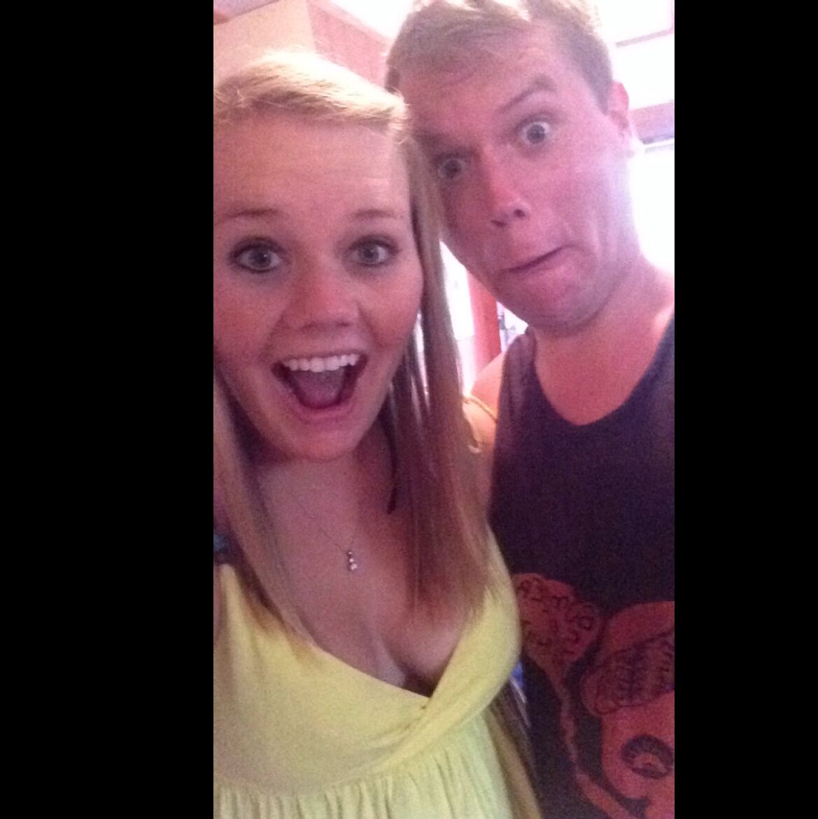 Picture of 7.13.2014 ~ 2 years later, we're "officially" dating!!
