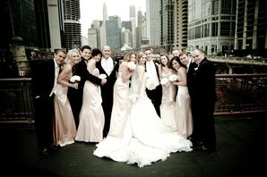 Blush Bridesmaid Dresses
