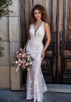 Allure Bridals A1103 Sheath Wedding Dress