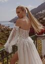 Amalfi Passion collection by Ricca Sposa Maia 24-020 A-Line Wedding Dress - thumbnail - 3