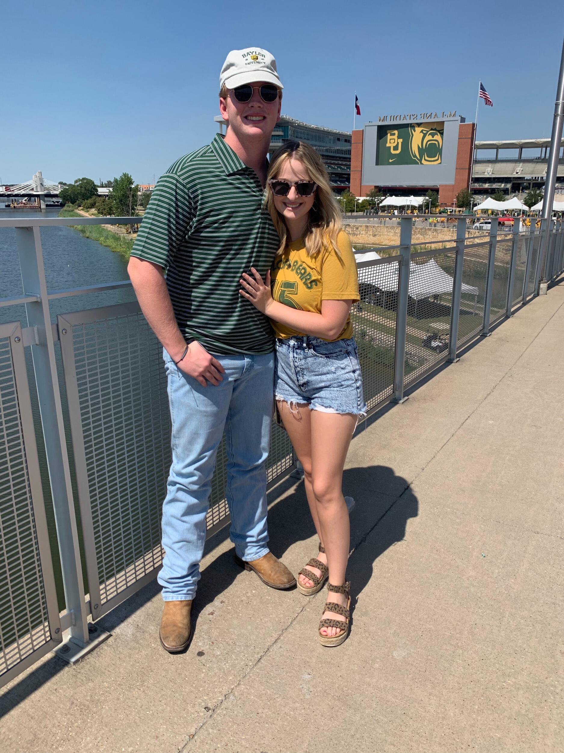 Made the best of our fall Saturdays together at Baylor football games