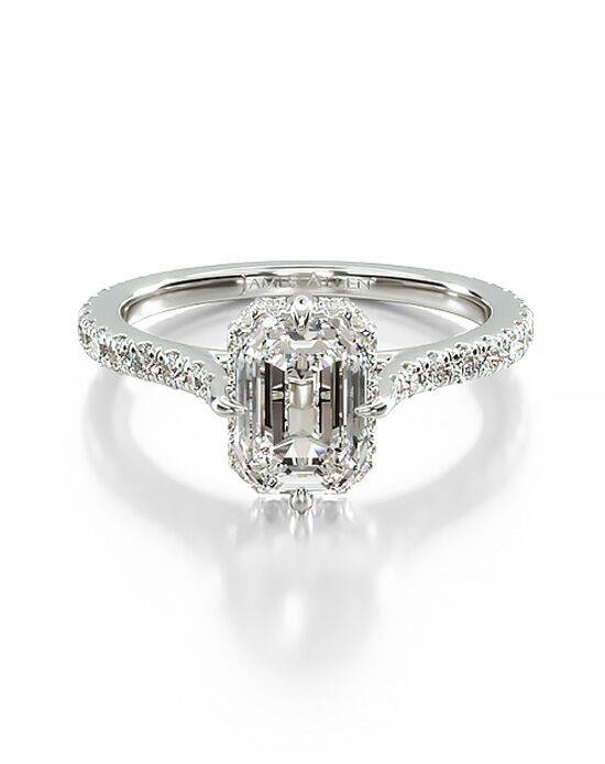 James Allen Emerald Cut Engagement Ring - 1