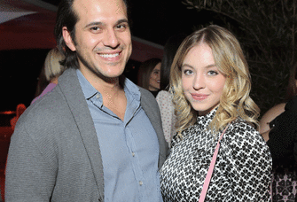Sydney Sweeney pictured with boyfriend Jonathan Davino