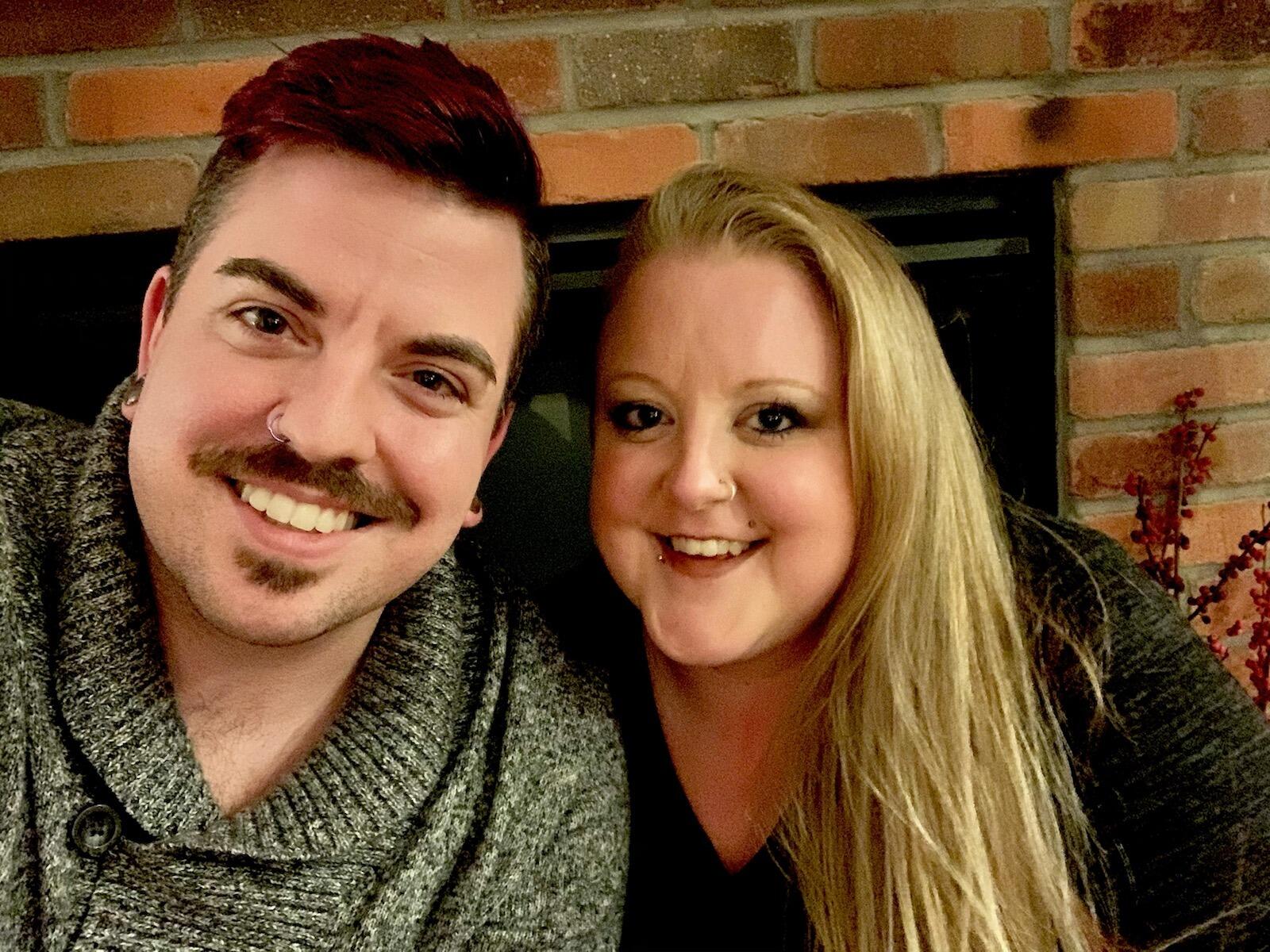  So in December 2020, Hillary flew to Denver for Christmas, and from that moment, we simply stayed together. 