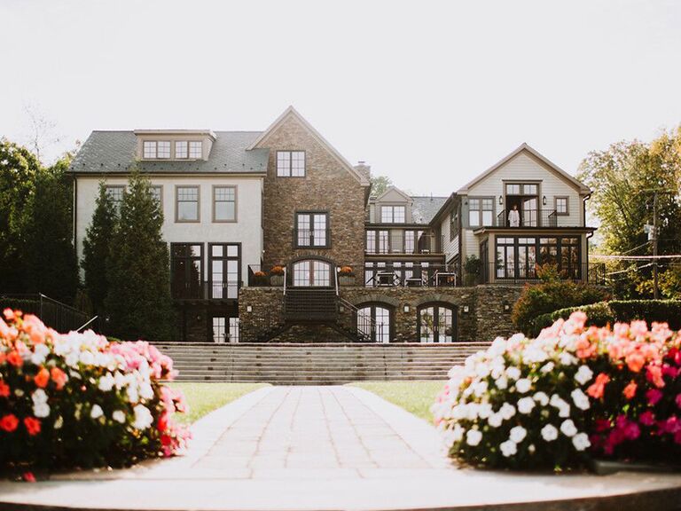 Lake wedding venue in Perkasie, Pennsylvania.
