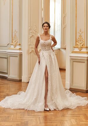 Val Stefani Emerald A-Line Wedding Dress