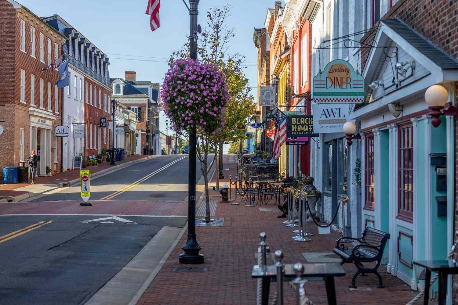 Picture of Leesburg downtown