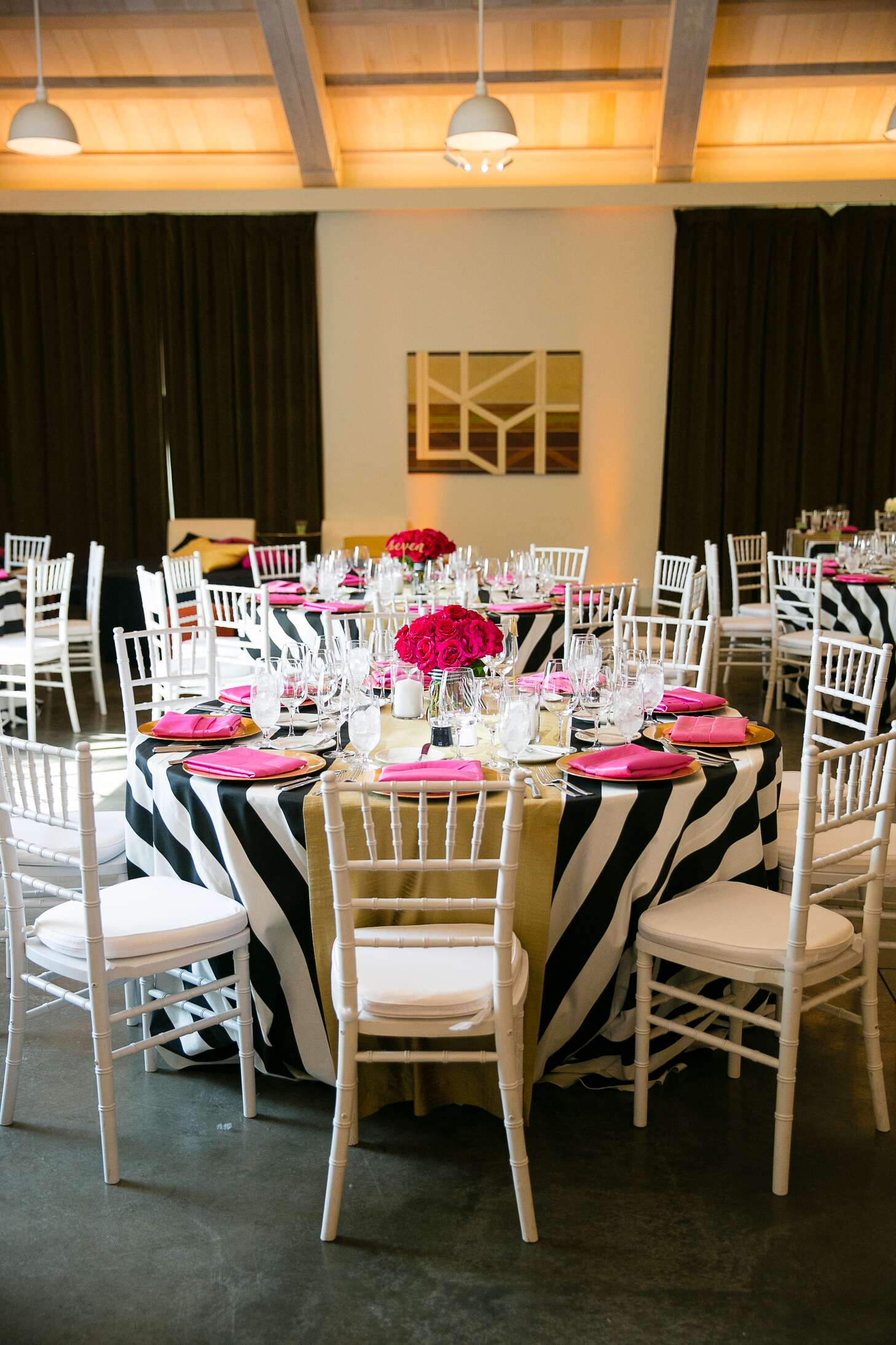 Kate Spade-Inspired Wedding Decor