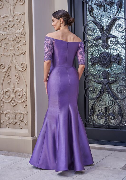 Jade Couture Mother of the Bride by Jasmine K248013 Purple Mother Of The Bride Dress - 2