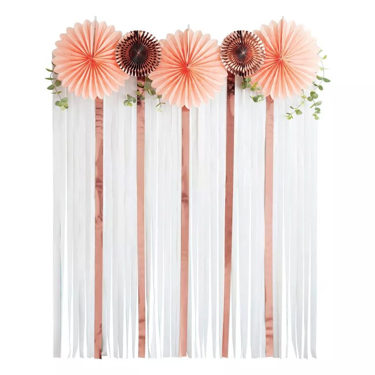 Fun paper party decoration.