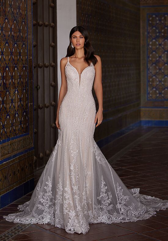 Val Stefani Estrella Mermaid Wedding Dress - 1