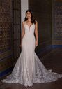 Val Stefani Estrella Mermaid and Trumpet Wedding Dress - thumbnail - 1