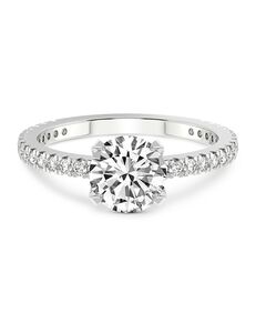 Friendly Diamonds Elegant Princess, Asscher, Cushion, Emerald, Heart, Marquise, Pear, Radiant, Round, Oval Cut Engagement Ring