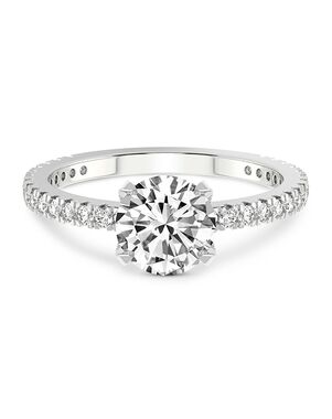 Friendly Diamonds Elegant Princess, Asscher, Cushion, Emerald, Heart, Marquise, Pear, Radiant, Round, Oval Cut Engagement Ring