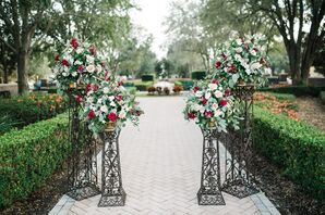 Entrance Decor for Garden Venue