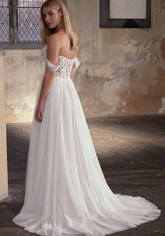 Adore by Justin Alexander Leia A-Line Wedding Dress - 2