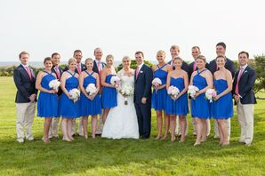 Royal Blue Bridesmaid Dresses