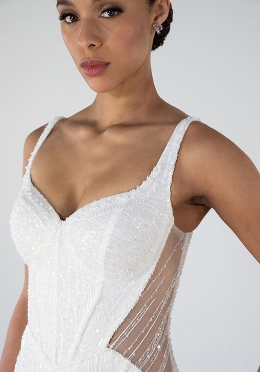Martina Liana Luxe LE1356 Fit-and-Flare Wedding Dress - 3