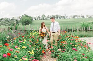 Bohemian Wedding Reception at Rodale Institute